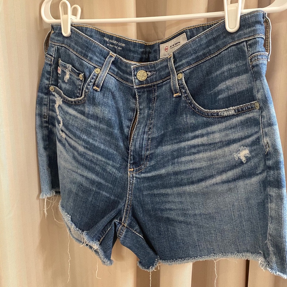 AG Adriano Goldschmied cutoff shorts